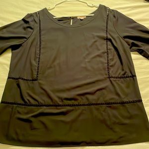 Merona black blouse.  XXL
